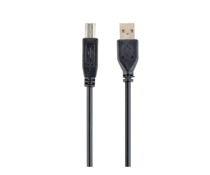 Kabel GEMBIRD Kabel USB 2.0 AM-BM 1m/czarny CCP-USB2-AMBM-1M